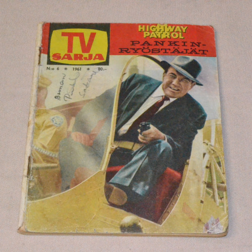 TV sarja 6 - 1961 Highway Patrol Pankinryöstäjät